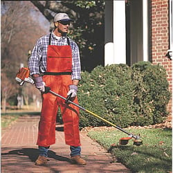 STIHL Chapron Nylon Bib Overalls Orange L 1 pk