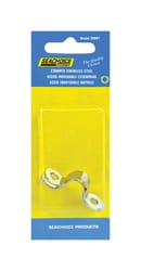 Seachoice Stainless Steel 1-5/8 in. L X 3/8 in. W Eye Straps 2 pk