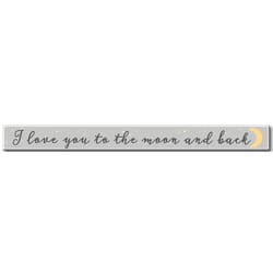 My Word! 1.5 in. H X .05 in. W X 16 in. L Multicolored Wood Skinnies Sign