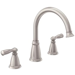 Moen Banbury 2-Handle Brushed Nickel Fixed Mount Tub Faucet