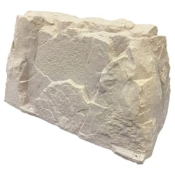 DekoRRa Products Tan Polyethylene 21 in. H X 39 in. L X 21 in. W Artificial Landscape Enclosure Outd
