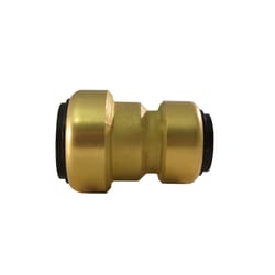 Apollo Tectite Push to Connect 1 in. PTC in to X 3/4 in. D PTC Brass Reducing Coupling
