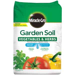 Miracle-Gro  Vegetables & Herbs  Garden Soil  1.5 cu. ft. 