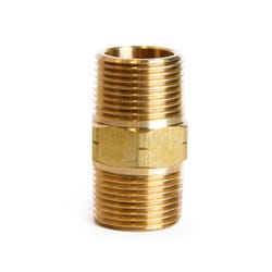 ATC 3/4 in. MPT 3/4 in. D MPT Brass Reducing Hex Nipple