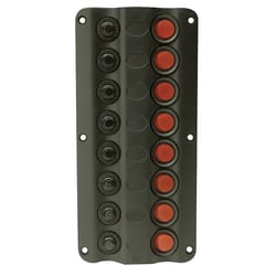 Seachoice LED Switch Panel Plastic