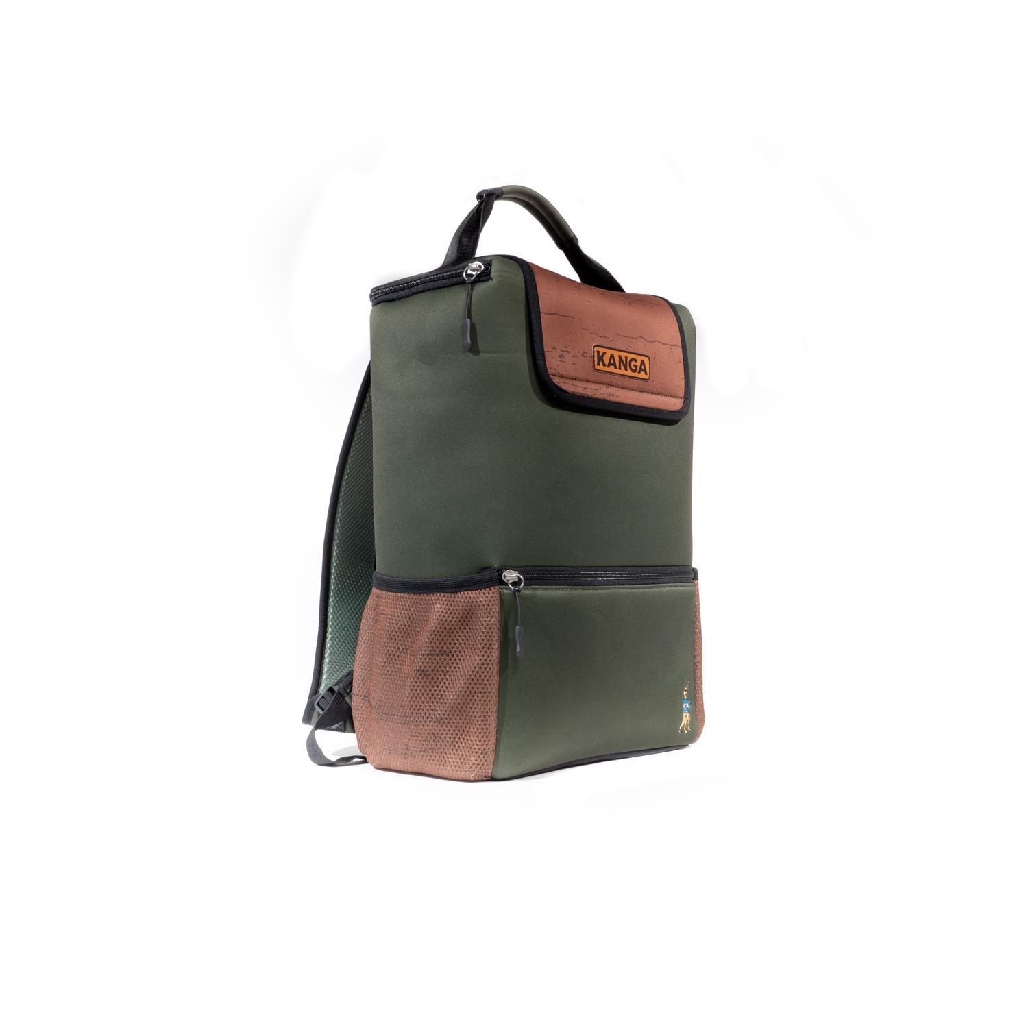 Kanga Woody River Green 24 cans Backpack Cooler Sansujyuku sansujyuku.com
