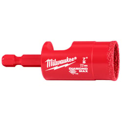 Milwaukee Diamond Max 7/8 in. Diamond Hole Saw 1 pk