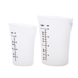 Progressive Prepworks Silicone White Measuring Cup Set