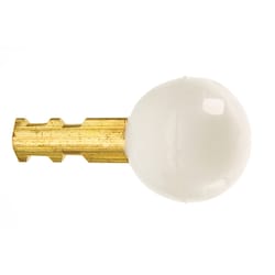Danco Faucet Ball Delta and Peerless 1.93 in. L X 0.99 in. W Gold/White Brass/Plastic 1 pc