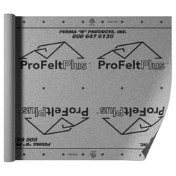 ProFelt Plus 4 ft. W X 250 ft. L Polypropylene Roofing Paper Gray