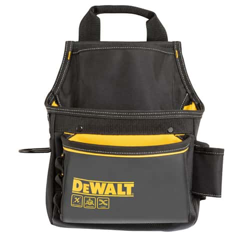 DeWalt 12 pocket Ballistic Nylon Professional Tool Pouch Black/Yellow - Ace  Hardware