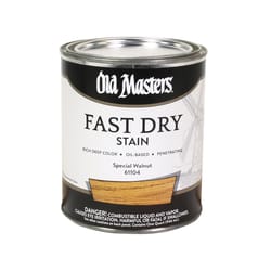 Old Masters Professional Semi-Transparent Special Walnut Oil-Based Alkyd Fast Dry Wood Stain 1 qt