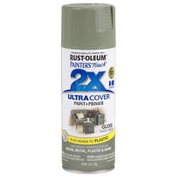 Rust-Oleum Painter's Touch 2X Ultra Cover Gloss Sage Green Paint+Primer Spray Paint 12 oz