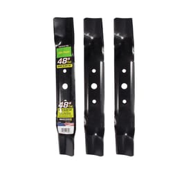 MaxPower 48 in. Standard Mower Blade Set For Riding Mowers 3 pk