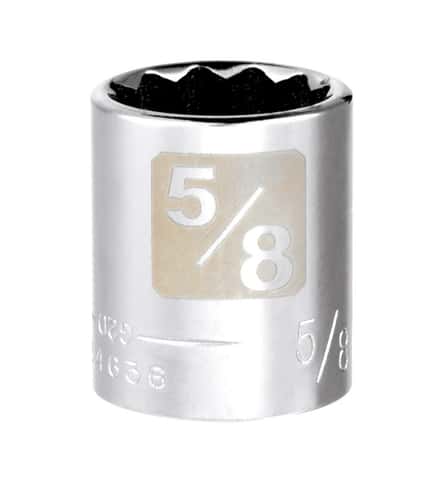 Craftsman 5/8 in. SAE 12 Point Standard Socket - 1 pc