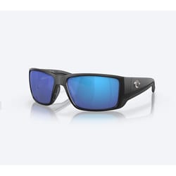 Costa Blackfin Pro Unisex Black Frame Blue Lens Polarized Sunglasses