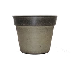 Robert Allen 12 in. D Metal Tahoe Planter Green