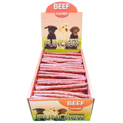 Fun Chew Beef Dental Stick For Dog 4.5 lb 5 in. 160 pk