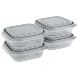 Good Cook EveryWare 2.9 cups Clear Food Storage Container Set 4 pk