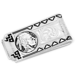 Montana Silversmiths Buffalo Money Clip 1 pk