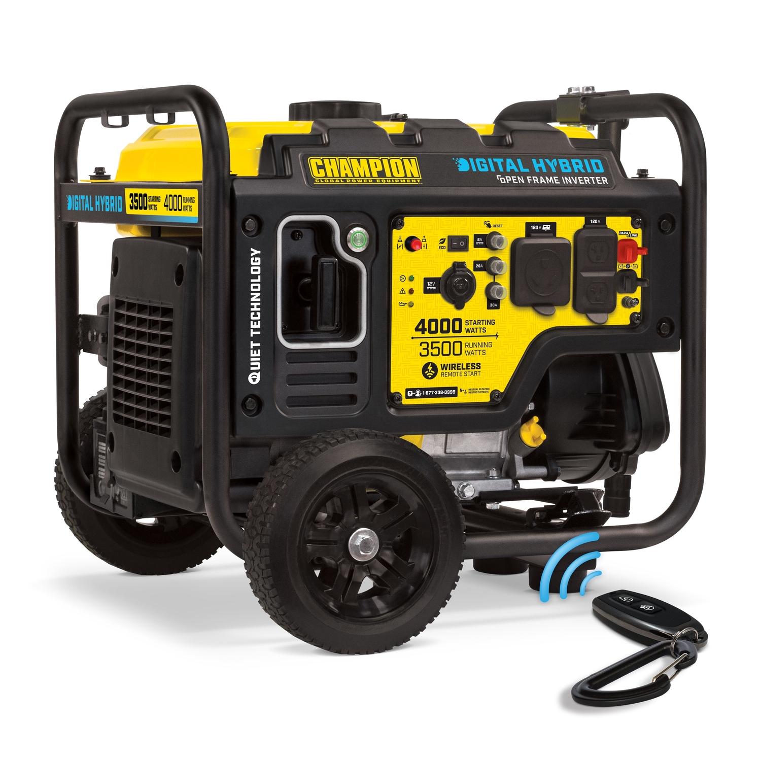 Champion 120 V Gasoline Inverter Generator 3500 W -  Champion Power Equipment, 200913