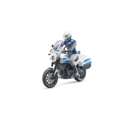 Bruder Bworld Police Motorcycle Toy Multicolored