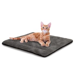 K&H Pet Prodcuts Black Pet Bed 1 in. H X 17 in. W X 21 in. L