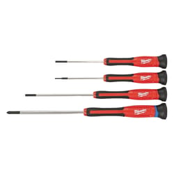 Milwaukee Precision Screwdriver Set 4 pc