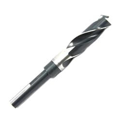 Forney Command Pro 49/64 in. High Speed Steel Silver and Deming Drill Bit 3-Flat Shank 1 pc