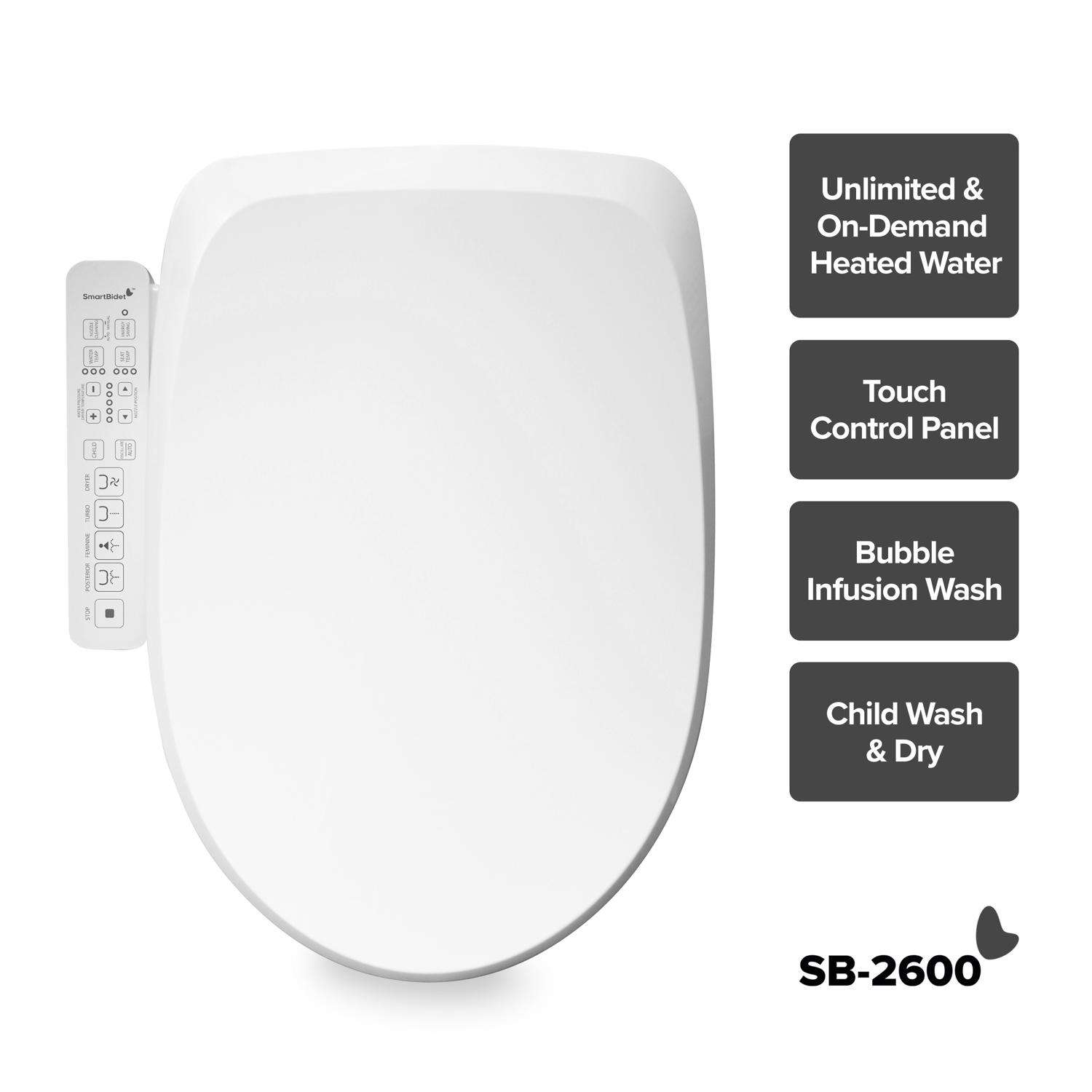 Brand new Smartbidet SB2600 Heated Bidet. Never outlets used.