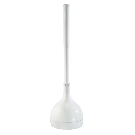 Una Plunger and Storage White - Interdesign