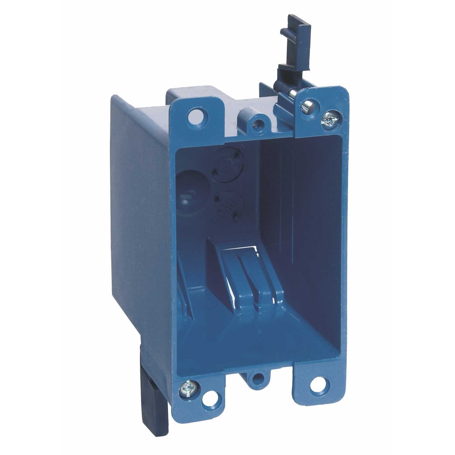 Carlon 4 1 8 In Rectangle Pvc Outlet Box Blue Ace Hardware