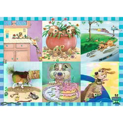 Eurographics Puppy Trouble Jigsaw Puzzles Multicolored 100 pc