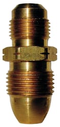 JMF Company 3/8 in. Flare X 3/8 in. D Flare Brass Pol Fitting