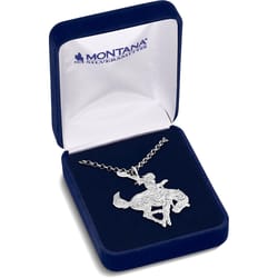 Montana Silversmiths Women's Cowgirl Bronc Rider Silver Necklace