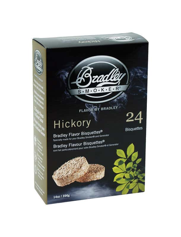 Bradley Smoker Hickory All Natural Wood Bisquettes 24 Pk Ace