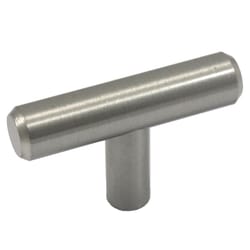 Laurey Melrose Traditional T-Shape Cabinet Knob 2 in. D 1 in. Satin Nickel 1 pk