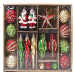 Celebrations Mini 30ct Set of Multicolored Ornaments