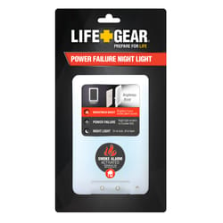 Life+Gear Automatic Plug-in LED Fire Safety Night Light