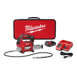 Milwaukee M18 Cordless Grease Gun Kit Kit (Battery & Charger) 14 oz