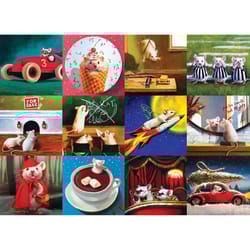 Eurographics Funny Mice Jigsaw Puzzle Multicolored 1000 pc