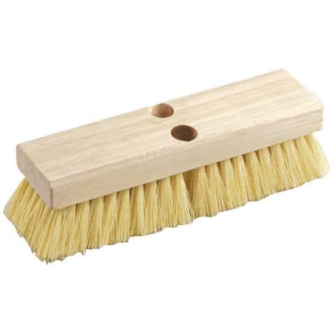 Lodge 2.31 in. W Hard Bristle 8 in. Wood Handle Scrub Brush - Ace Hardware