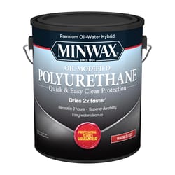 Minwax Water Based Oil-Modified Polyurethane Gloss Clear Polyurethane 1 qt
