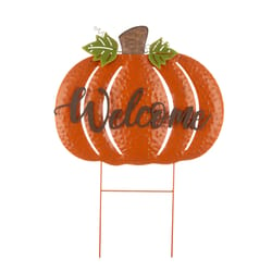 Glitzhome 29.72 in. Pumpkin Stake Yard Decor