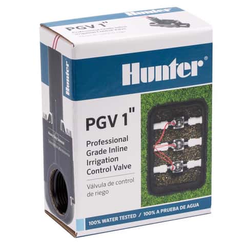 Hunter Professional Grade In-Line Valve with Flow Control 1 in. 150 psi Hunter Professional Grade In-Line Valve with Flow Control 1 in. 150 psi