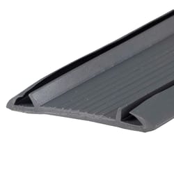 M-D BUILDING PRODUCTS Gray Vinyl Threshold Insert For Low Thresholds 36 in. L X 0.63 in.