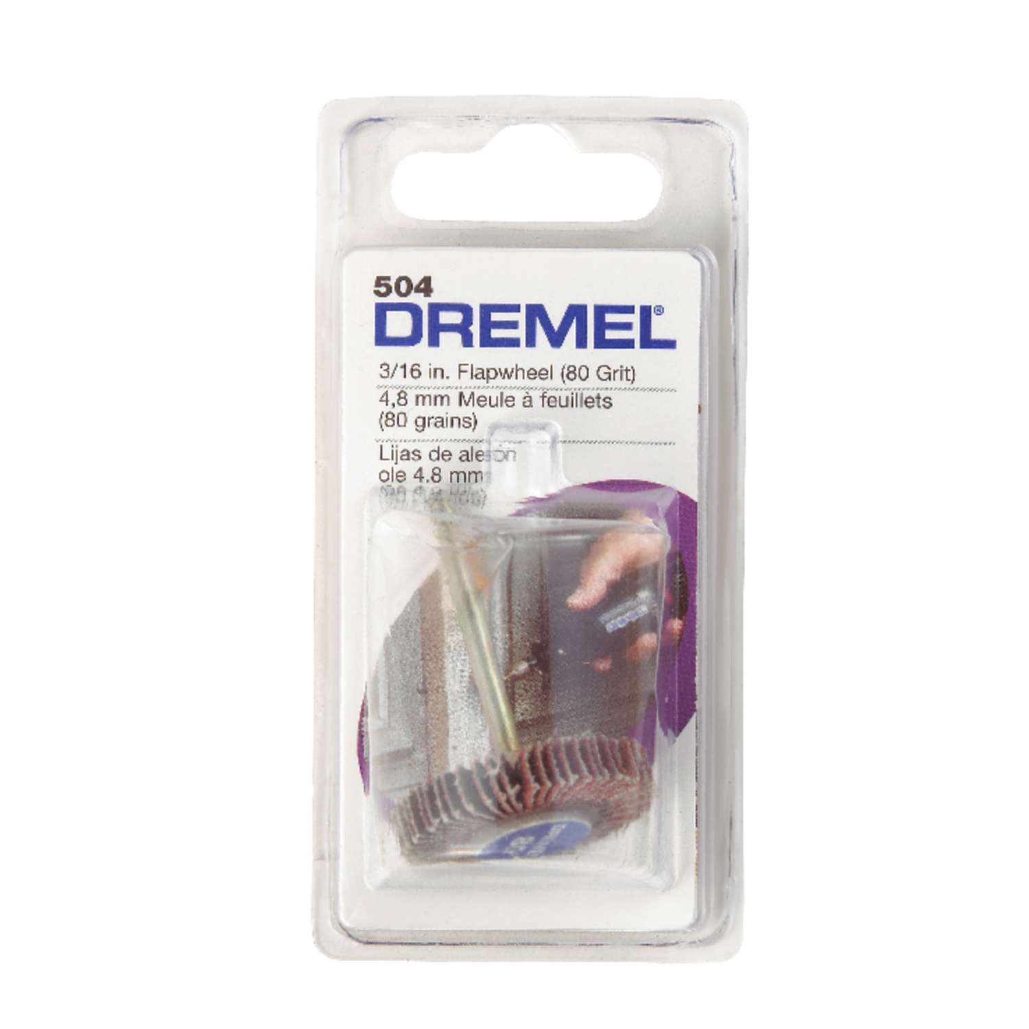 Dremel 3/16 in. Dia. Diamond Flap Wheel Sander 80 Grit 1 pc. Ace Hardware