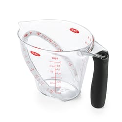 OXO Good Grips 2 Plastic Clear Angled Measuring Cup