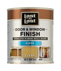 Last N Last Gloss Clear Door & Window Finish 1 qt