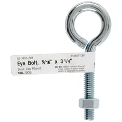 Everbilt 5/16-inch x 3 1/4-inch Zinc-Plated S Hook with 128 lb